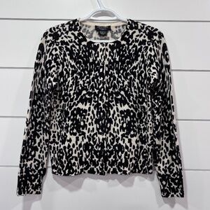 Lord & Taylor Cashmere button up crew neck cardigan size PM (fits smaller)